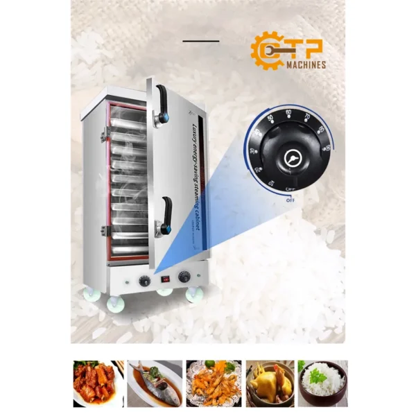 Tủ Cơm 10 Khay Dùng Điện 11 tu com 6 khay dung gas va dien 1