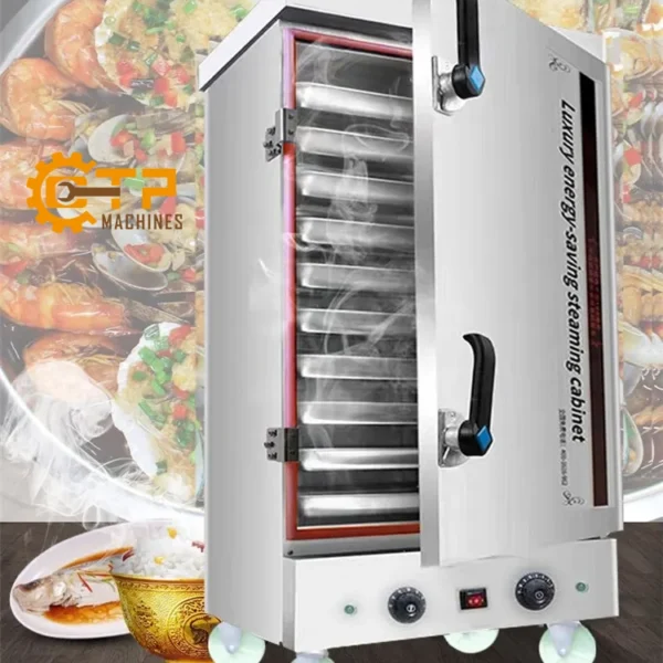 Tủ Cơm 10 Khay Dùng Điện 10 tu com 6 khay dung gas va dien 2