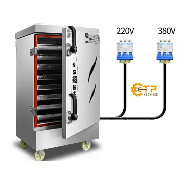 Tủ Nấu Cơm Công Nghiệp 6 Khay 10 tu nau com cong nghiep 6 khay 1