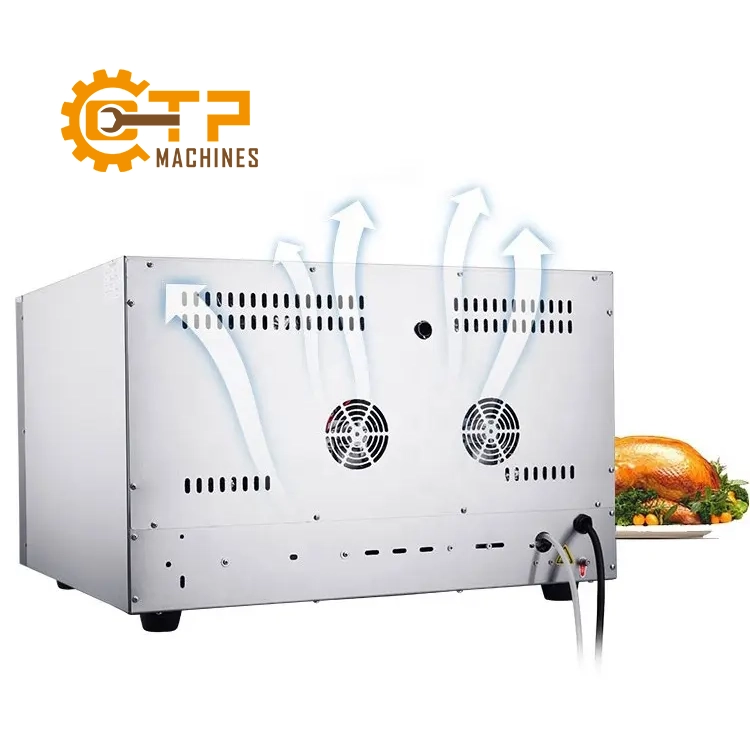 Lò Nướng Bánh 1 Tầng 4 khay 9 Năng suất cao giảm sức lao động và nhân công
