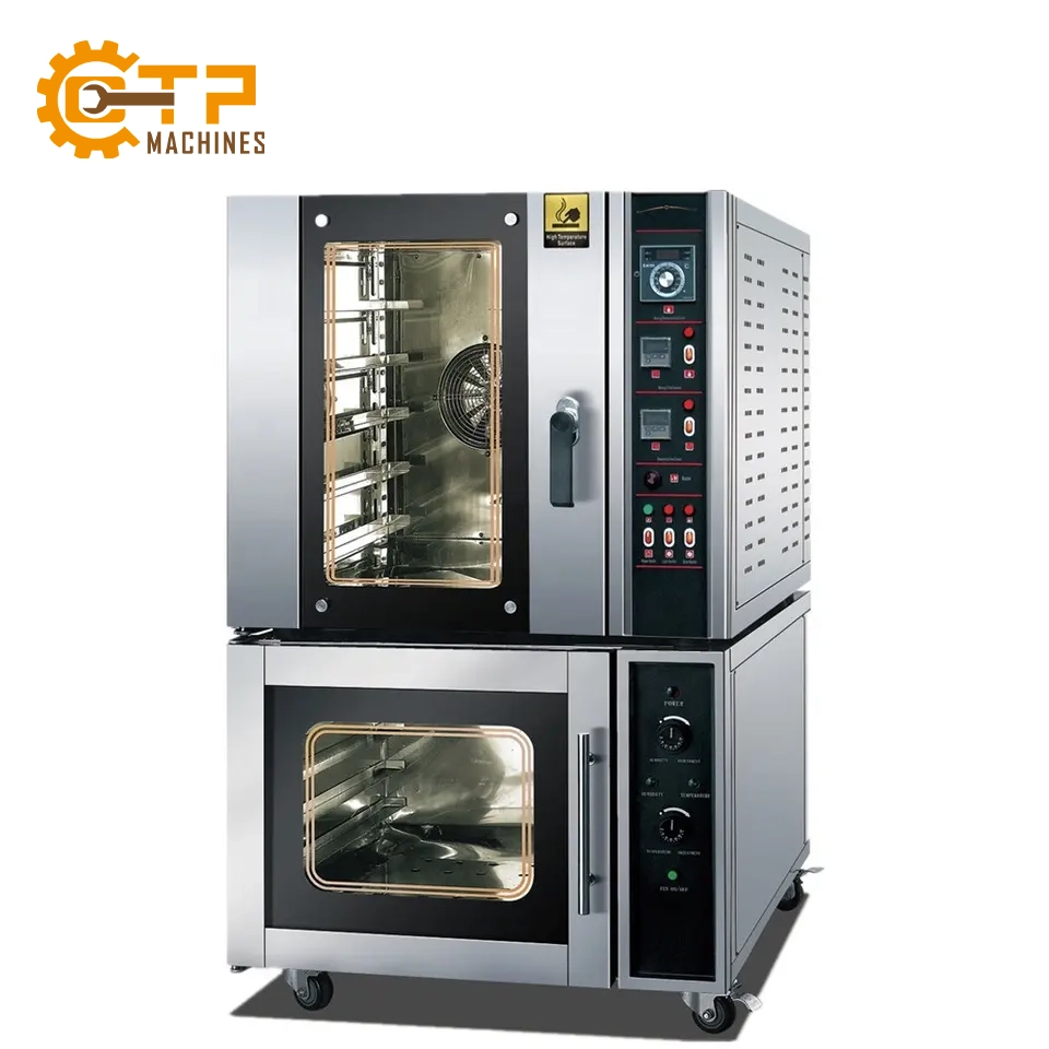Lò Nướng Bánh Đối Lưu Dùng Điện 5 Khay 8 Được cấu tạo từ chất liệu cao cấp nâng cao tuổi thọ