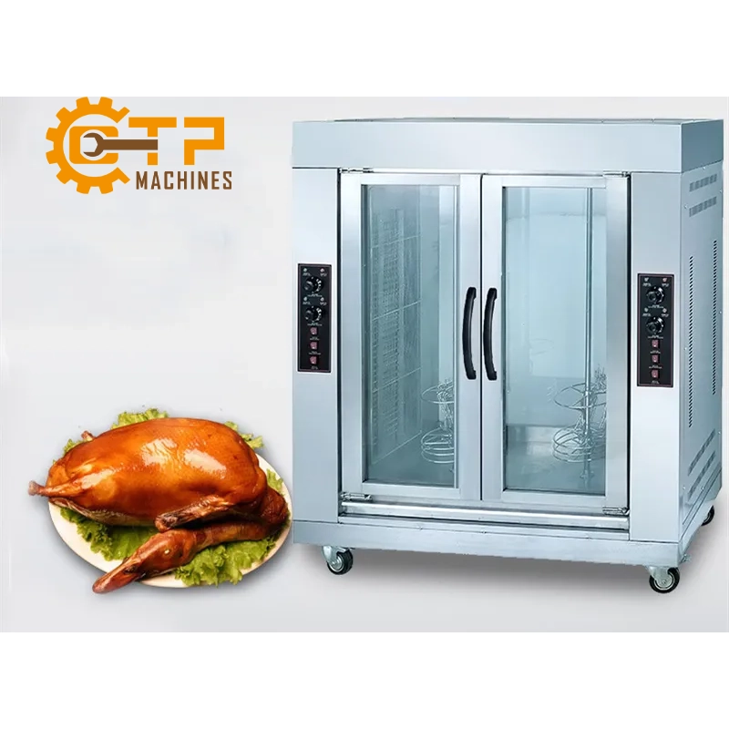 Lò Quay Vịt Bằng Điện YXD-206 Dạng 2 Cửa 9 Năng suất cao giảm sức lao động và nhân công