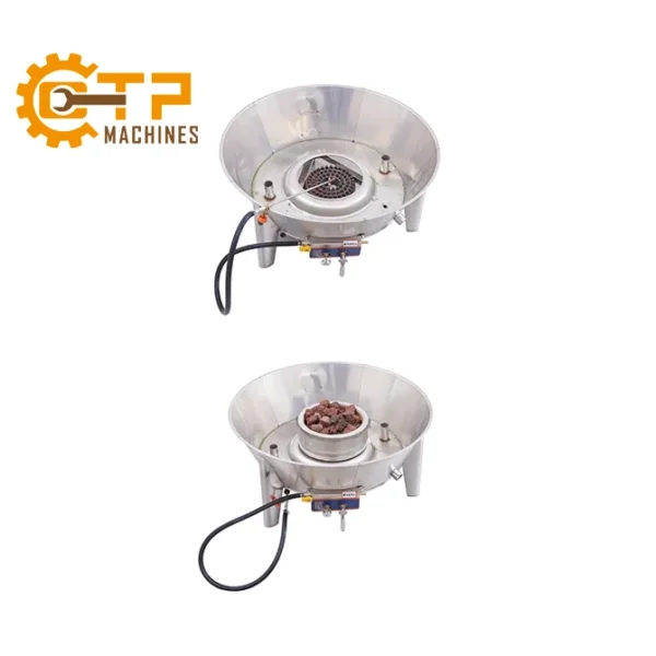 Lò Quay Gà Vịt Có Kính 80Cm 10 lo quay vit bang than 2