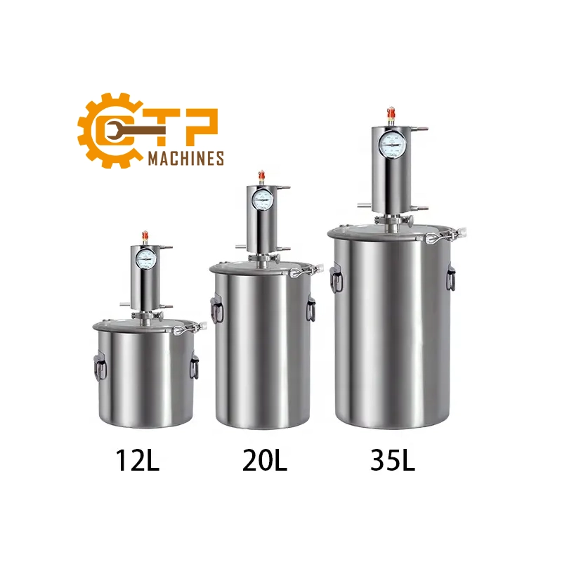 Máy Chưng Cất Tinh Dầu 12 Lít 14 Được cấu tạo từ chất liệu cao cấp nâng cao tuổi thọ