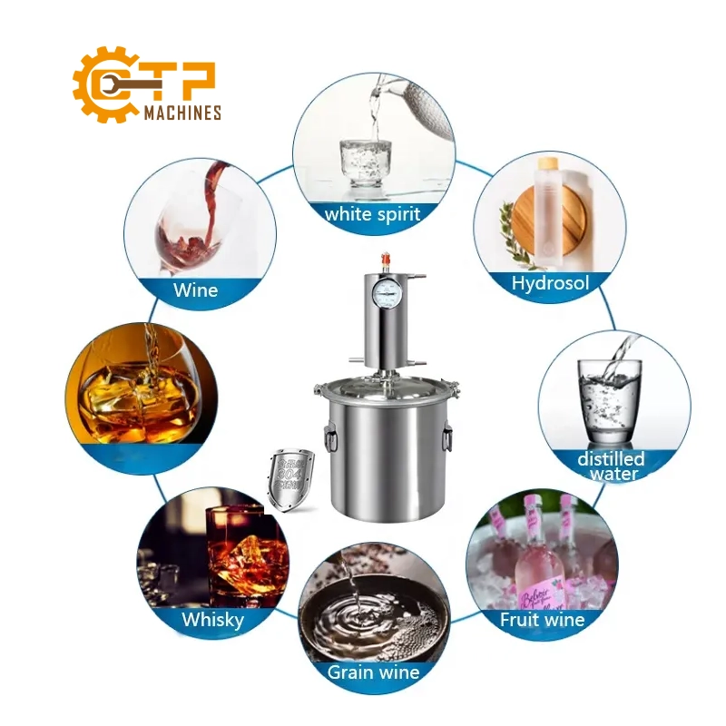 Máy Chưng Cất Tinh Dầu 12 Lít 12 Thiết bị được người dùng ưa chuộng