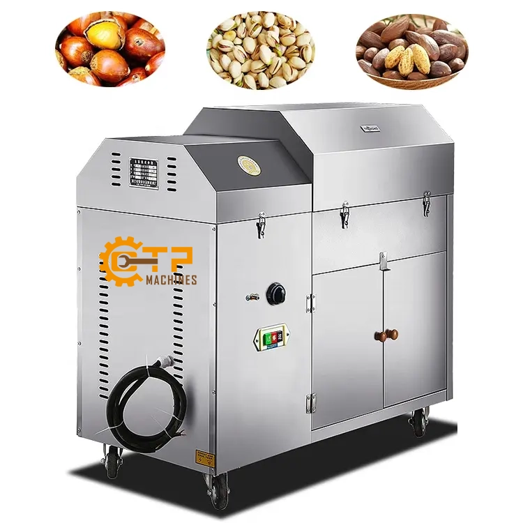 Máy Rang Hạt XL-25R Dùng Gas 7 Năng suất cao giảm sức lao động và nhân công