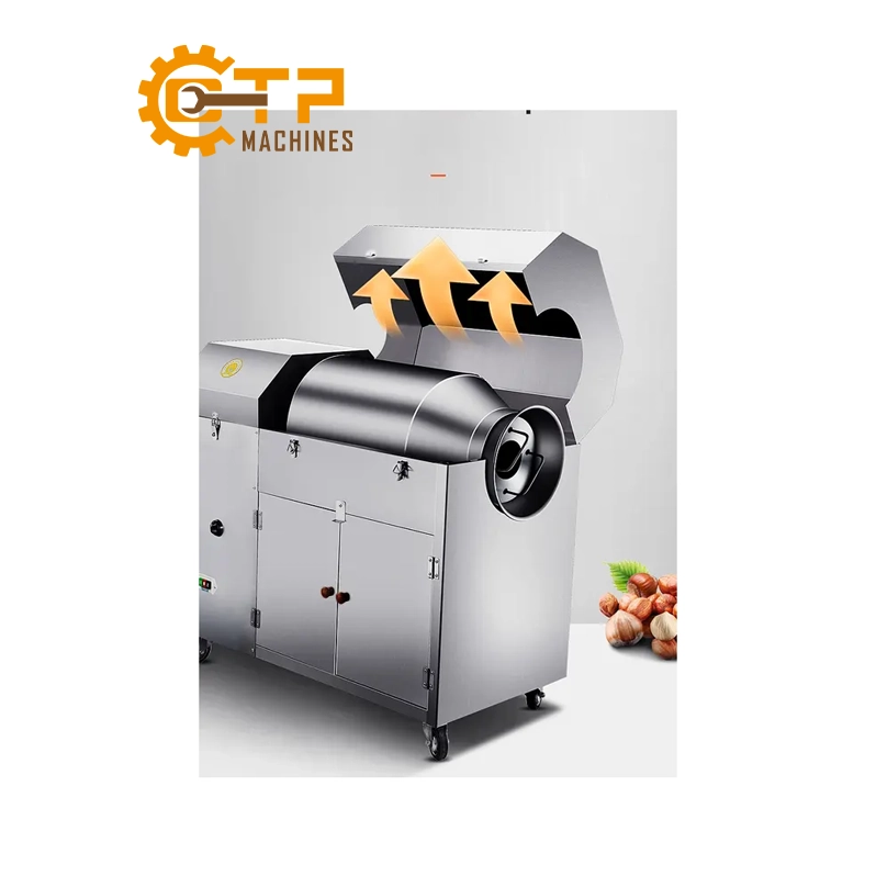 Máy Rang Hạt XL-25R Dùng Gas 6 Thiết bị được người dùng ưa chuộng