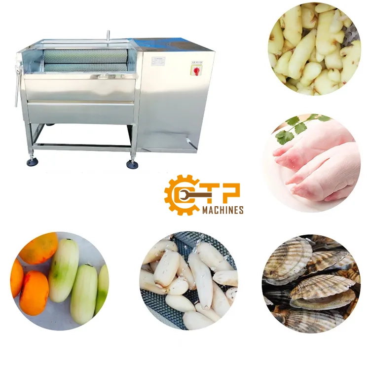 Máy Rửa Củ Nghệ Gừng 9 Năng suất cao giảm sức lao động và nhân công