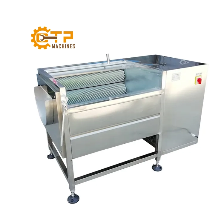 Máy Rửa Củ Nghệ Gừng 8 Được cấu tạo từ chất liệu cao cấp nâng cao tuổi thọ