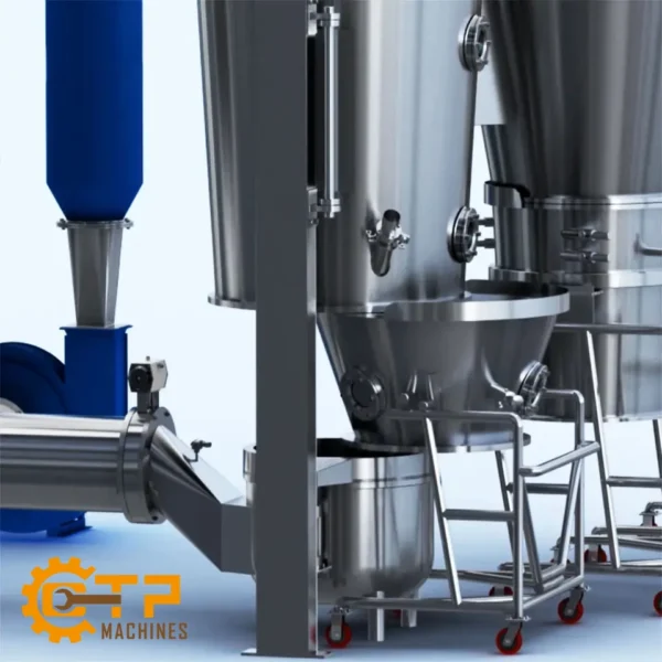 Máy Sấy Tầng Sôi Tạo Hạt FL-120 8 may say tang soi tao hat fl 120 4