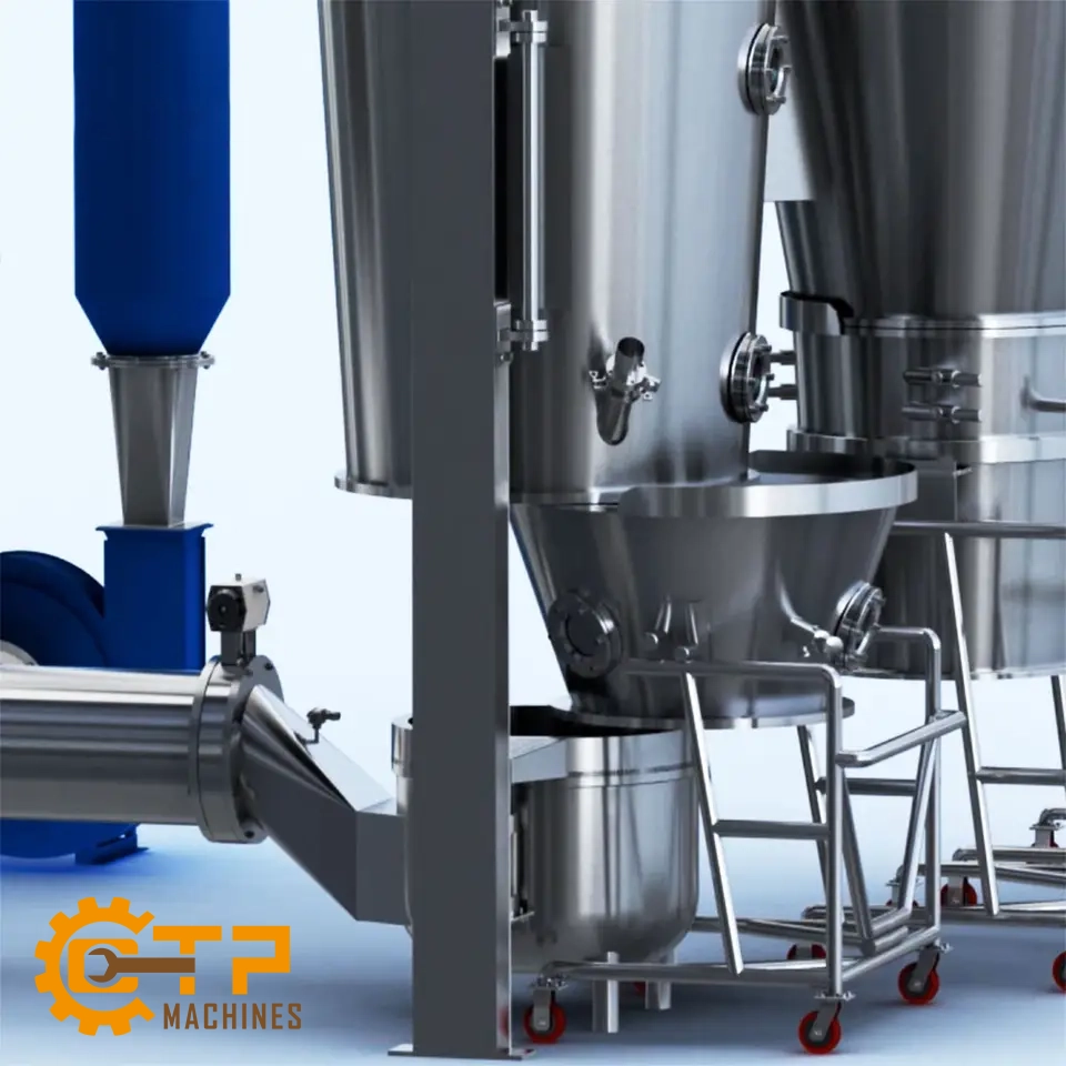 Máy Sấy Tầng Sôi Tạo Hạt FL-120 13 Dễ dàng vận hành và sử dụng