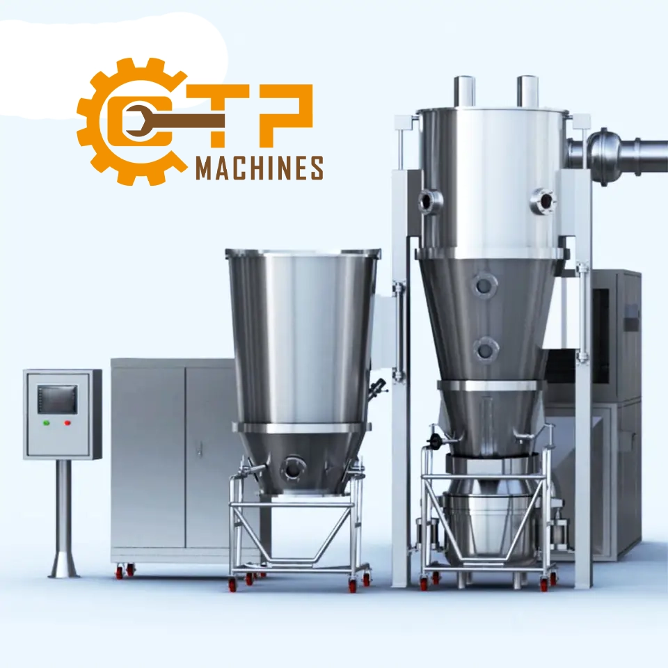 Máy Sấy Tầng Sôi Tạo Hạt FL-120 12 Thiết bị được người dùng ưa chuộng