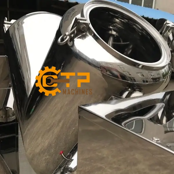 Máy Trộn Bột Chữ V 1000 lít Inox 304 7 Được cấu tạo từ chất liệu cao cấp nâng cao tuổi thọ