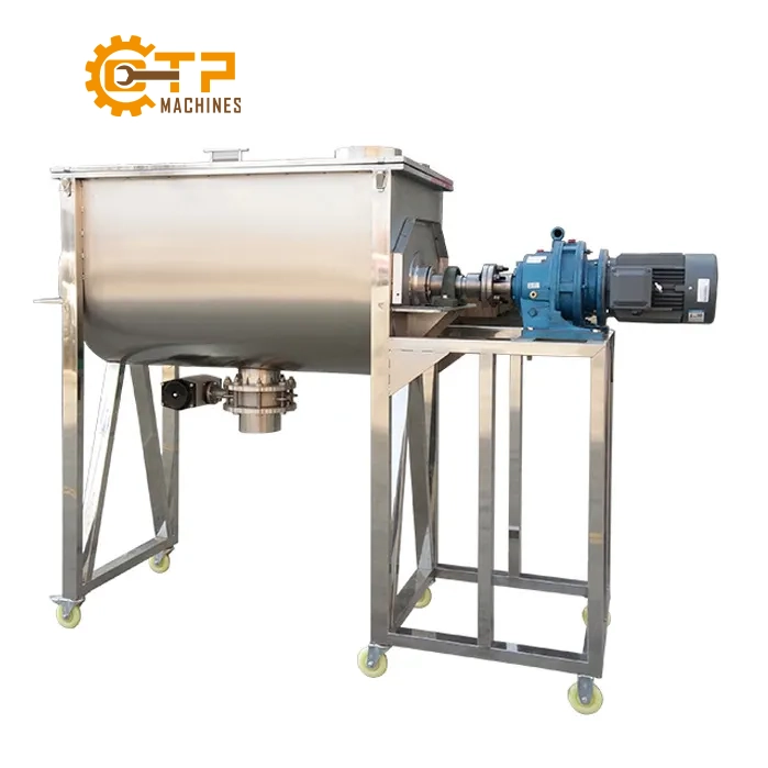 Máy Trộn Bột Nằm Ngang Xả Đáy - Ảnh 2