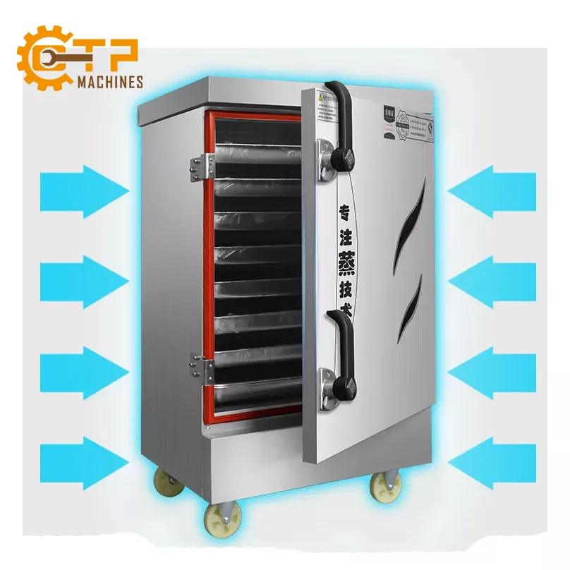 Tủ Nấu Cơm Công Nghiệp 6 Khay 7 Dễ dàng vận hành và sử dụng