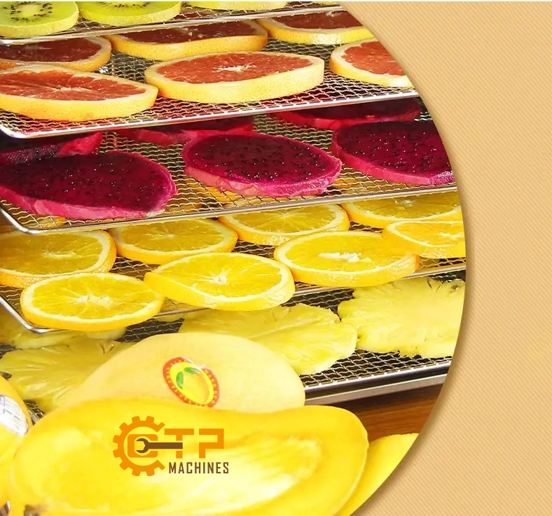 Tủ Sấy Thực Phẩm Gia Đình 6 Khay 8 Được cấu tạo từ chất liệu cao cấp nâng cao tuổi thọ